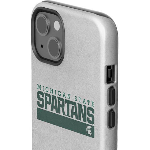 Michigan State University Spartans Marquee iPhone 15 Impact Case