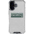 Michigan State University Spartans Marquee iPhone 16 Clear Case
