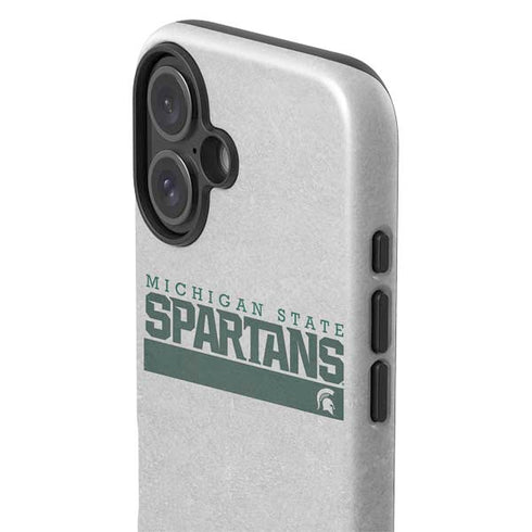 Michigan State University Spartans Marquee iPhone 16 Impact Case