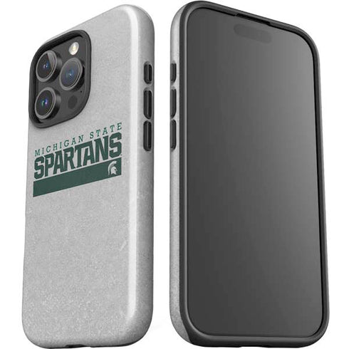 Michigan State University Spartans Marquee iPhone 16 Pro Impact Case