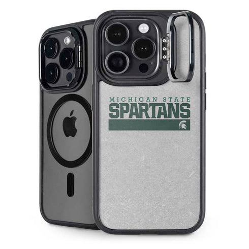 Michigan State University Spartans Marquee iPhone 16 Pro Kickstand Case