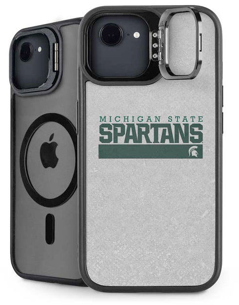 Michigan State University Spartans Marquee iPhone 16e Kickstand Case