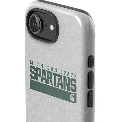 Michigan State University Spartans Marquee iPhone 16e Impact Case