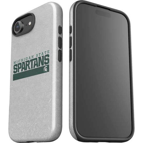 Michigan State University Spartans Marquee iPhone 16e Impact Case