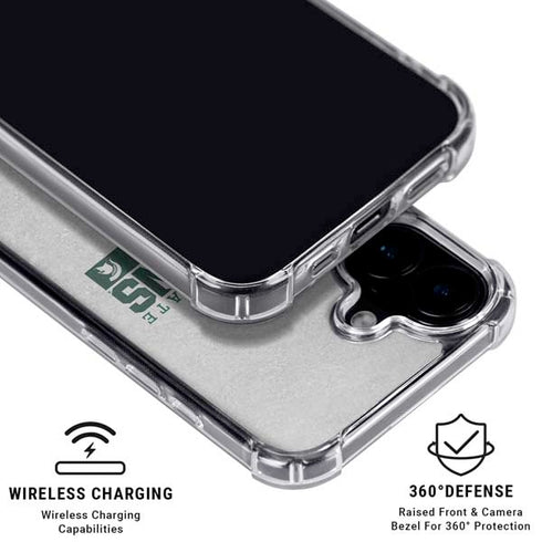 Michigan State University Spartans Marquee iPhone 17 Clear Case