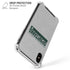 Michigan State University Spartans Marquee iPhone X/XS Clear Case