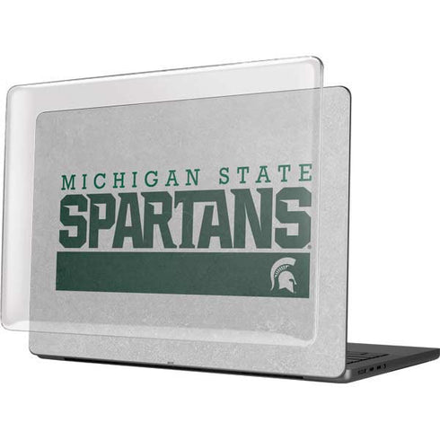Michigan State University Spartans Marquee MacBook Pro 14in (2021-24) Case plus Skin