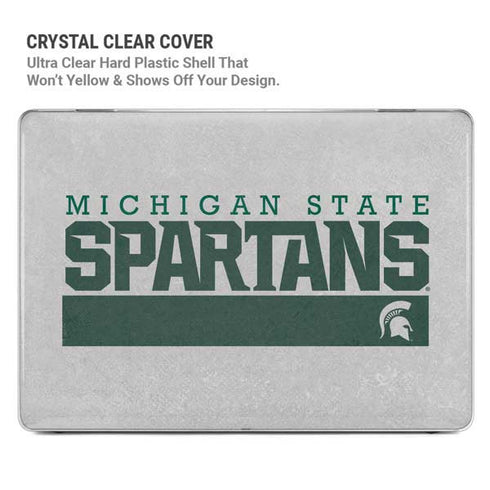 Michigan State University Spartans Marquee MacBook Pro 14in (2021-24) Case plus Skin