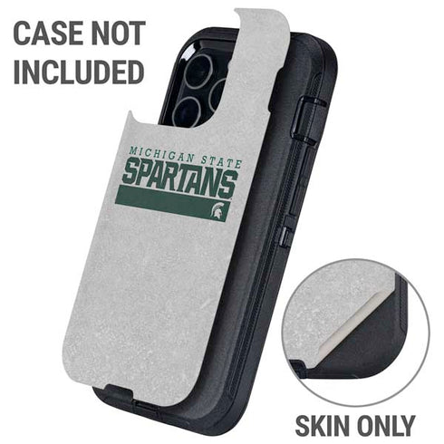 Michigan State University Spartans Marquee Otterbox Defender iPhone Skin