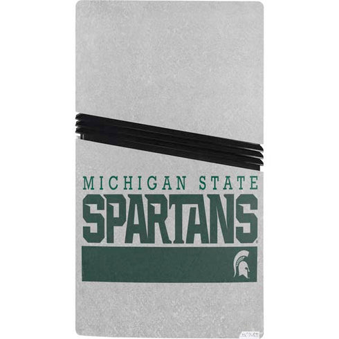Michigan State University Spartans Marquee PS5 Pro Bundle Skin