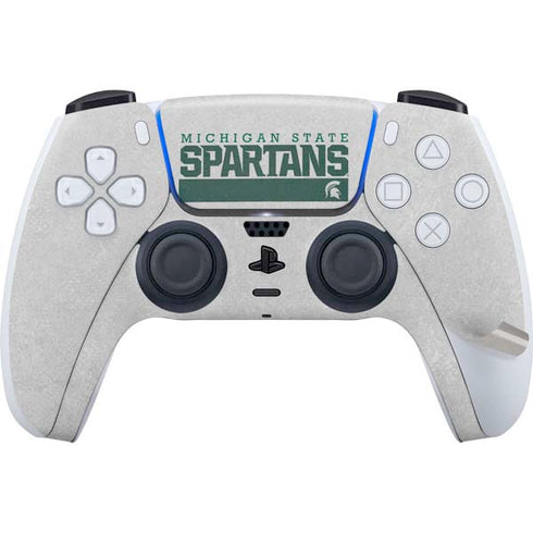 Michigan State University Spartans Marquee PS5 Pro Disk Bundle Skin