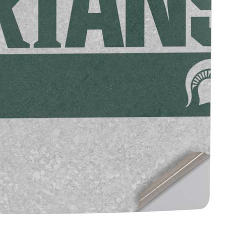 Michigan State University Spartans Marquee PS5 Pro Disk Console Skin