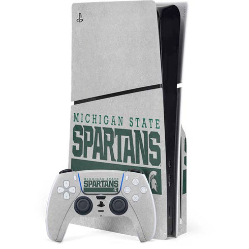 Michigan State University Spartans Marquee PlayStation PS5 Skins