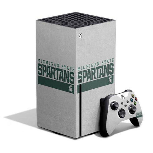 Michigan State University Spartans Marquee Xbox Series X Bundle Skin