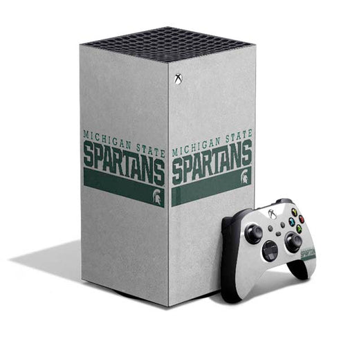 Michigan State University Spartans Marquee XBox Series X Digital Edition Bundle Skin
