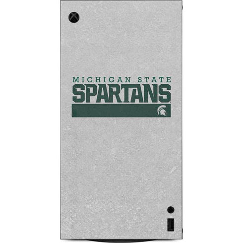 Michigan State University Spartans Marquee XBox Series X Digital Edition Console Skin