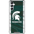Michigan State University Away Grey Jersey Gabb Phone 4 Clear Case