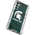 Michigan State University Away Grey Jersey Galaxy A16 5G Clear Case