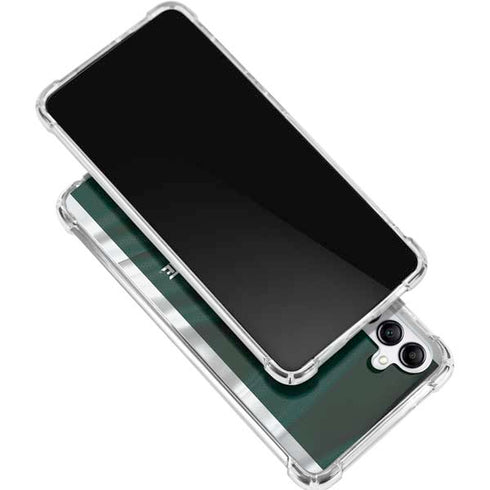 Michigan State University Away Grey Jersey Galaxy A16 5G Clear Case