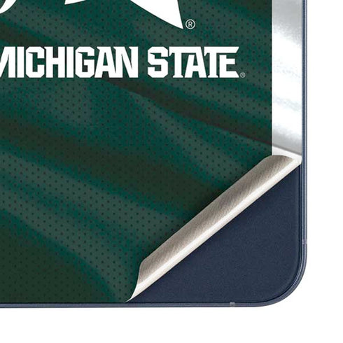 Michigan State University Away Grey Jersey Galaxy A35 5G Skin