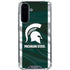 Michigan State University Away Grey Jersey Galaxy A36 5G Clear Case