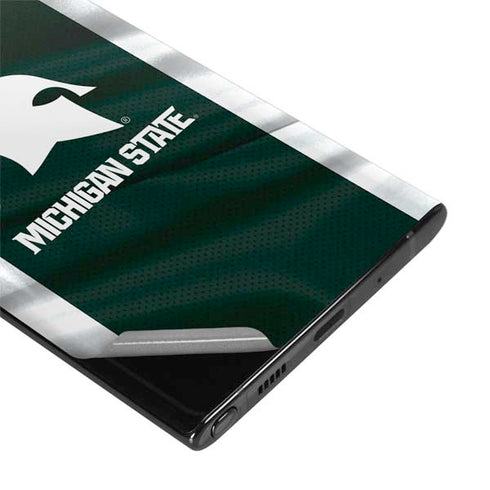 Michigan State University Away Grey Jersey Galaxy Note 10 Plus Skin