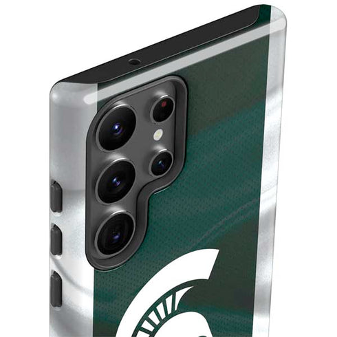 Michigan State University Away Grey Jersey Galaxy S23 Ultra Pro Case