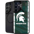 Michigan State University Away Grey Jersey Galaxy S25 Kickstand Case