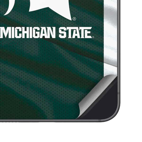 Michigan State University Away Grey Jersey Galaxy S25 Plus Skin