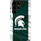 Michigan State University Away Grey Jersey Galaxy Cases
