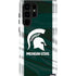 Michigan State University Away Grey Jersey Galaxy Cases