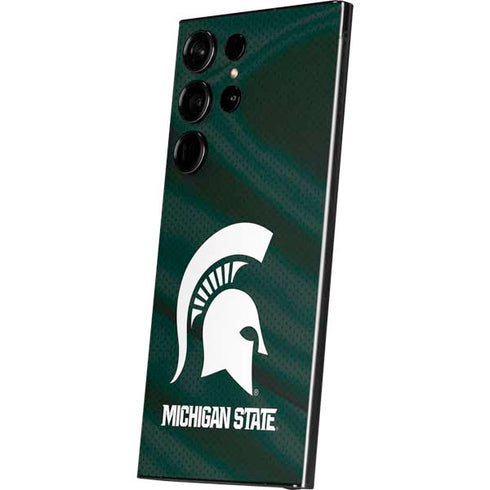 Michigan State University Away Grey Jersey Galaxy S25 Ultra Skin