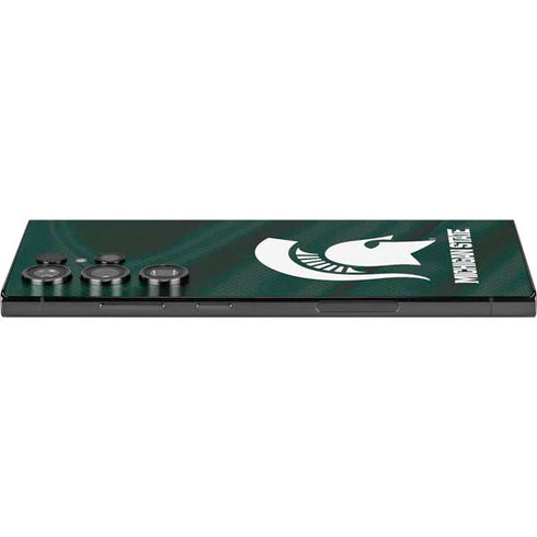 Michigan State University Away Grey Jersey Galaxy S25 Ultra Skin