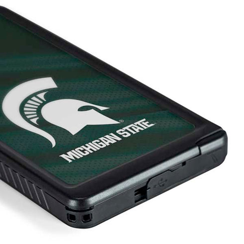 Michigan State University Away Grey Jersey Galaxy S24 Ultra Waterproof Case