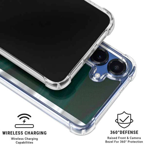 Michigan State University Away Grey Jersey Galaxy S25 Clear Case