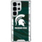 Michigan State University Away Grey Jersey Galaxy S25 Ultra Clear Case