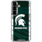 Michigan State University Away Grey Jersey Galaxy S26 Clear Case