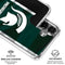Michigan State University Away Grey Jersey Galaxy S26 Plus Clear Case