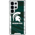 Michigan State University Away Grey Jersey Galaxy S26 Ultra Clear Case