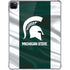 Michigan State University Away Grey Jersey iPad Pro 11in (2024) Clear Case