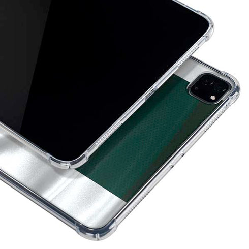 Michigan State University Away Grey Jersey iPad Pro 11in (2024) Clear Case