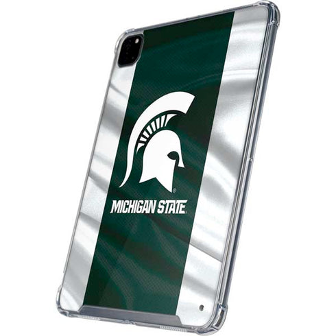 Michigan State University Away Grey Jersey iPad Cases