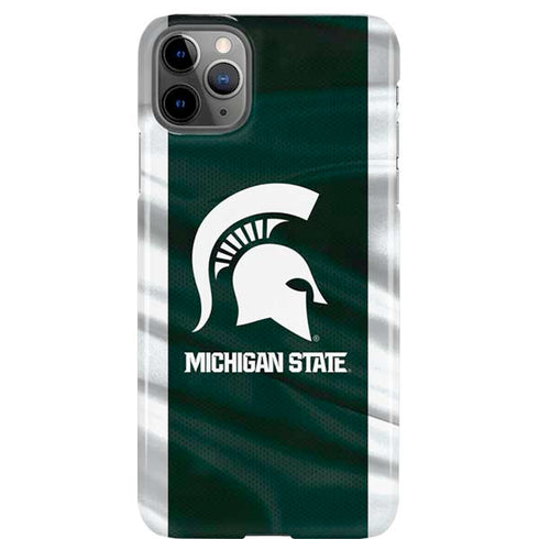Michigan State University Away Grey Jersey iPhone Cases