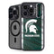 Michigan State University Away Grey Jersey iPhone 14 Pro Kickstand Case