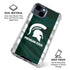 Michigan State University Away Grey Jersey iPhone 15 Clear Case
