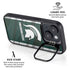 Michigan State University Away Grey Jersey iPhone 15 Plus Kickstand Case