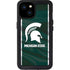 Michigan State University Away Grey Jersey iPhone 15 Plus Waterproof Case
