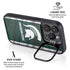 Michigan State University Away Grey Jersey iPhone 15 Pro Kickstand Case