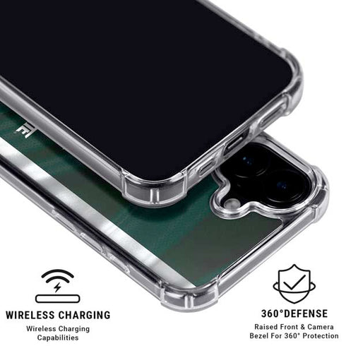 Michigan State University Away Grey Jersey iPhone 16 MagSafe Case