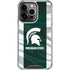 Michigan State University Away Grey Jersey iPhone 16 Pro Clear Case
